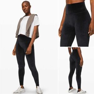NWOT Lululemon Wunder Lounge High Rise Velvet Tight sz 4